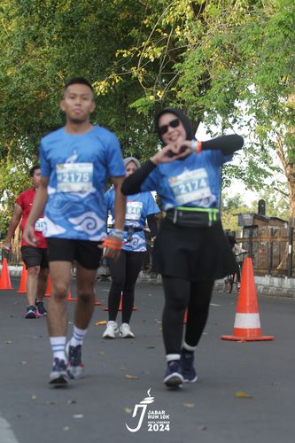 Race photo from Jabar Run 10K 2024