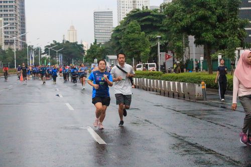 Race photo from Road to BAF Lions Run 2024