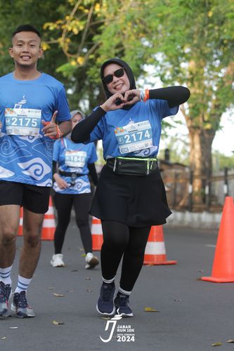 Race photo from Jabar Run 10K 2024