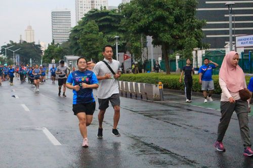 Race photo from Road to BAF Lions Run 2024