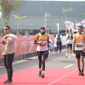 Race photo from KEDIRI HALF MARATHON 2026