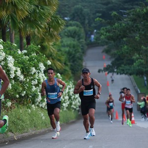 Race photo from BOGORUN 2026