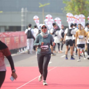 Race photo from KEDIRI HALF MARATHON 2026