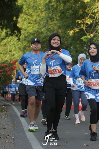 Race photo from Jabar Run 10K 2024