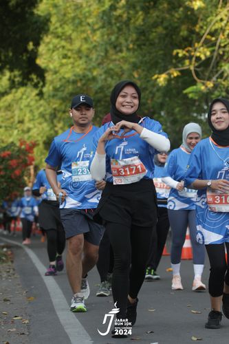 Race photo from Jabar Run 10K 2024