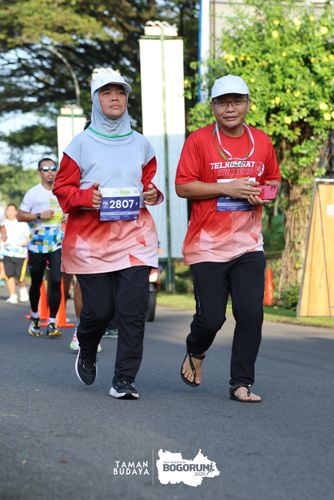 Race photo from Taman Budaya x BOGORUN 2025