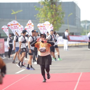 Race photo from KEDIRI HALF MARATHON 2026