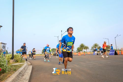 Race photo from ISOPlus Run 2024 Jakarta