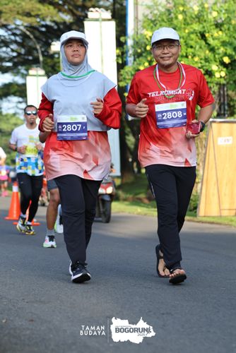 Race photo from Taman Budaya x BOGORUN 2025