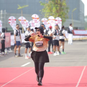 Race photo from KEDIRI HALF MARATHON 2026