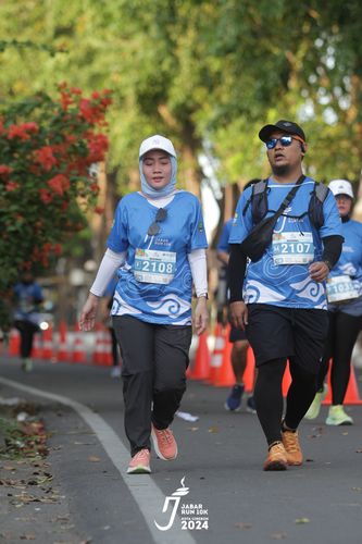 Race photo from Jabar Run 10K 2024