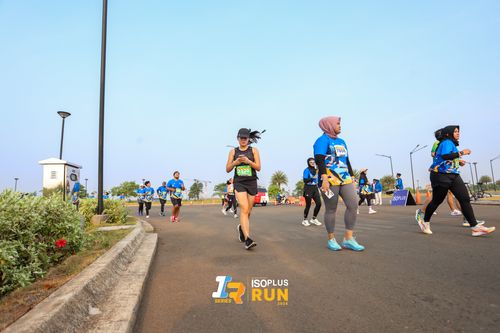 Race photo from ISOPlus Run 2024 Jakarta
