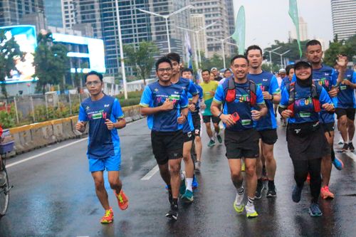 Race photo from Road to BAF Lions Run 2024