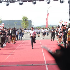Race photo from KEDIRI HALF MARATHON 2026