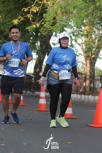 Race photo from Jabar Run 10K 2024