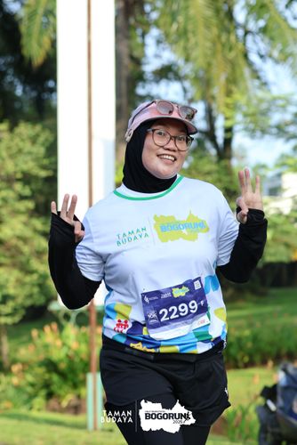 Race photo from Taman Budaya x BOGORUN 2025