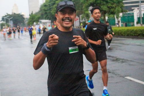 Race photo from Road to BAF Lions Run 2024