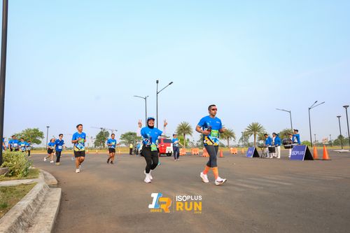 Race photo from ISOPlus Run 2024 Jakarta