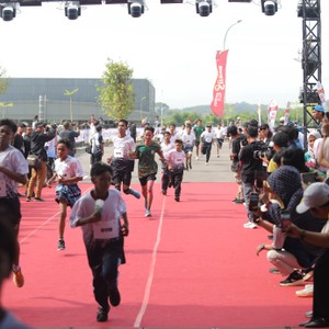 Race photo from KEDIRI HALF MARATHON 2026