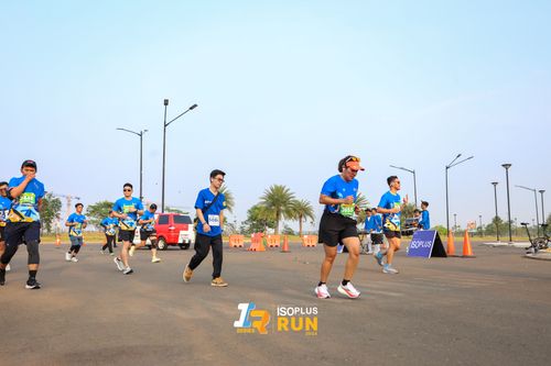 Race photo from ISOPlus Run 2024 Jakarta
