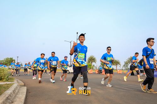 Race photo from ISOPlus Run 2024 Jakarta