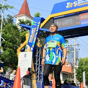 Race photo from SURABAYA ISOPLUS MARATHON 2026