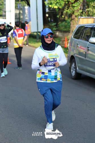 Race photo from Taman Budaya x BOGORUN 2025