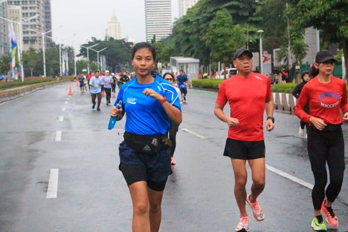Race photo from Road to BAF Lions Run 2024