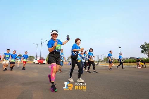 Race photo from ISOPlus Run 2024 Jakarta