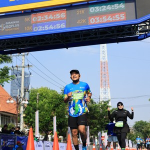 Race photo from SURABAYA ISOPLUS MARATHON 2026