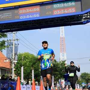 Race photo from SURABAYA ISOPLUS MARATHON 2026