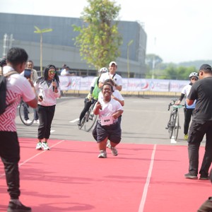 Race photo from KEDIRI HALF MARATHON 2026