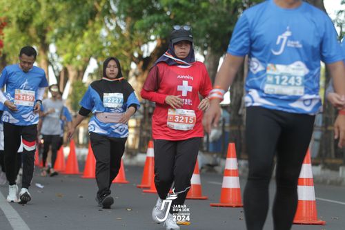 Race photo from Jabar Run 10K 2024