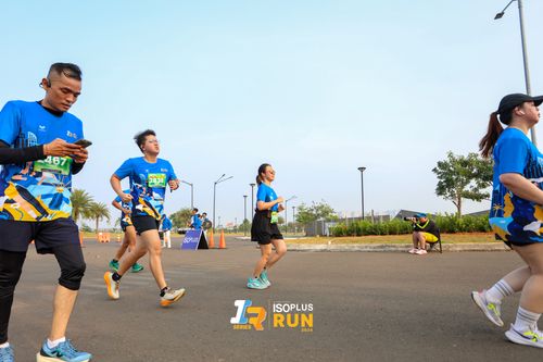 Race photo from ISOPlus Run 2024 Jakarta