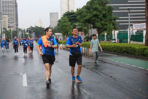 Race photo from Road to BAF Lions Run 2024