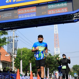 Race photo from SURABAYA ISOPLUS MARATHON 2026