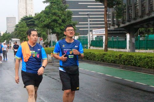 Race photo from Road to BAF Lions Run 2024