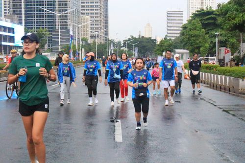 Race photo from Road to BAF Lions Run 2024