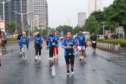 Race photo from Road to BAF Lions Run 2024