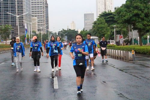 Race photo from Road to BAF Lions Run 2024