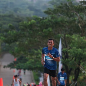 Race photo from BOGORUN 2026