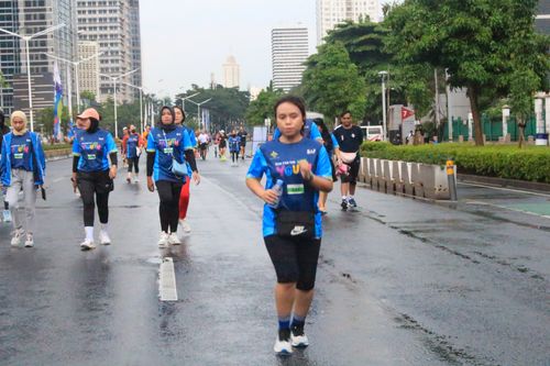 Race photo from Road to BAF Lions Run 2024