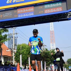Race photo from SURABAYA ISOPLUS MARATHON 2026