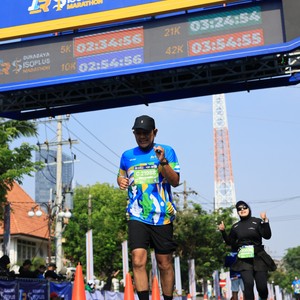 Race photo from SURABAYA ISOPLUS MARATHON 2026
