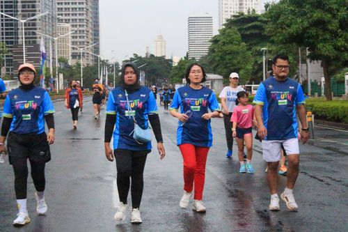 Race photo from Road to BAF Lions Run 2024