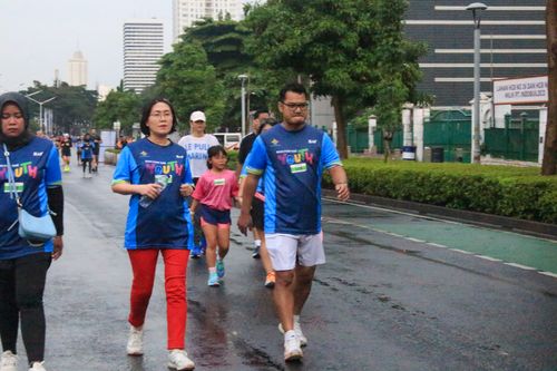 Race photo from Road to BAF Lions Run 2024
