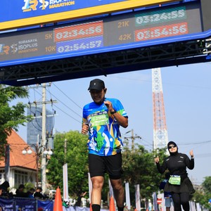 Race photo from SURABAYA ISOPLUS MARATHON 2026