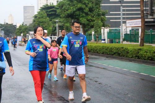 Race photo from Road to BAF Lions Run 2024