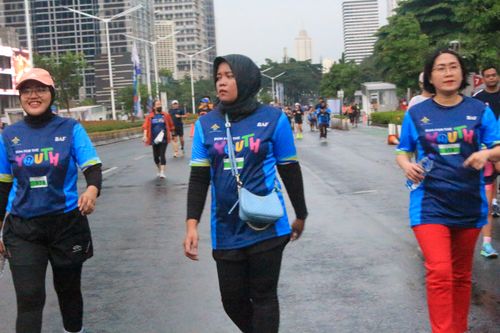 Race photo from Road to BAF Lions Run 2024
