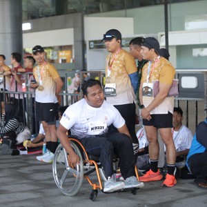 Race photo from KEDIRI HALF MARATHON 2026